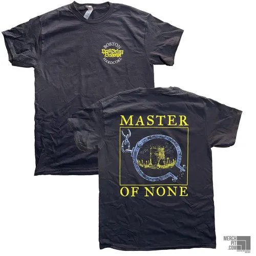 DEATH BEFORE DISHONOR ´Master Of None´ - Black T-Shirt